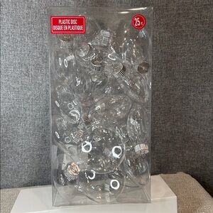 Fillable Plastic Disc Ornaments